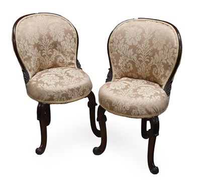Lot 1376 - A Pair of Georgian Mahogany-Framed Music...