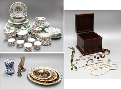 Lot 44 - A Minton "Haddon Hall" Porcelain Part Tea and...