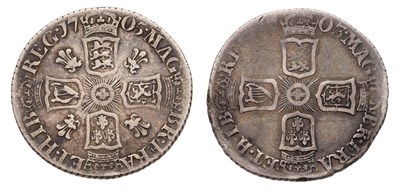 Lot 59 - Anne, Sixpence 1703, VIGO, (Bull 1446, ESC...