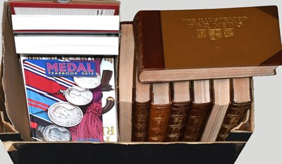 Lot 259 - Books including The Illustrated War News,...