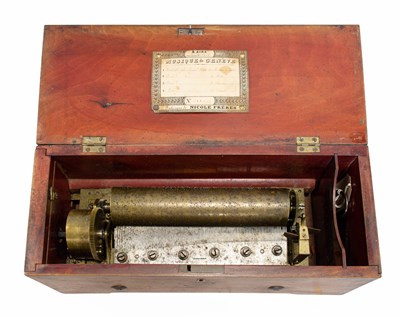 Lot 3097 - A Good Key-Wind Musical Box Playing The Royal Irish Quadrille In Four Parts, By Nicole Frères