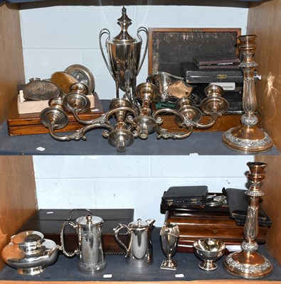 Lot 140 - A Quantity of Silver and Silver Plated Items,...