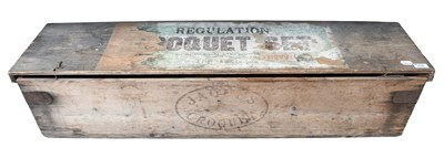 Lot 206 - A Jacques Croquet Set