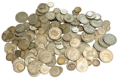 Lot 383 - Mixed Pre-1947 Silver Coins, mixed...