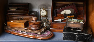 Lot 162 - A 19th Century Mahogany Tambour Fronted Desk...