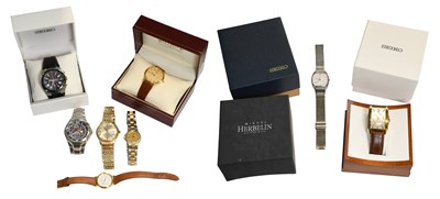 Lot 406 - A Selection of Wristwatches, comprising of, a...
