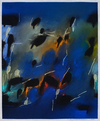 Lot 582 - David Blackburn (1939-2016) "Blue Forest"...