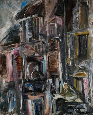 Lot 508 - Lilian Colbourn (1897-1967) "Houses, Paris"...