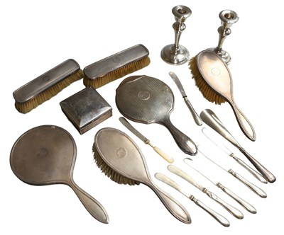 Lot 66 - A Collection of Assorted Silver, including...