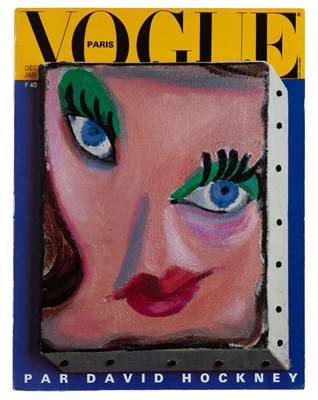 Lot 1092 - Vogue Paris, "Par David Hockney", no. 662, Dec-...