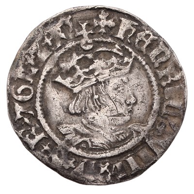 Lot 17 - Henry VIII, Halfgroat, Second Coinage 1526-44,...