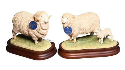Lot 1070 - Border Fine Arts 'Merino Ram', model No. B1121...