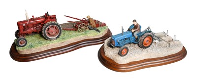 Lot 1029 - Border Fine Arts Studio Tractor Models...
