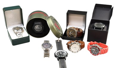 Lot 180 - A Selection of Designer Wristwatches, Pulsar,...
