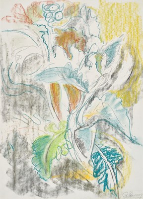 Lot 509 - Lilian Colbourn (1897-1967) "Indoor Plant"...