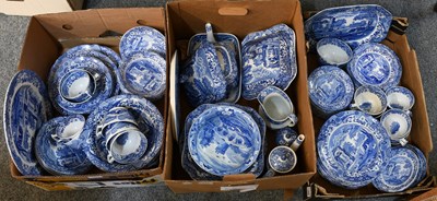 Lot 243 - Spode Pottery "Italian Landscape" Pattern...