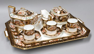 Lot 91 - A Victorian Wedgwood Porcelain Cabaret Set,...