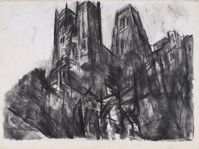 Lot 495 - Miles Richmond (1922-2008) "Durham Cathedral"...
