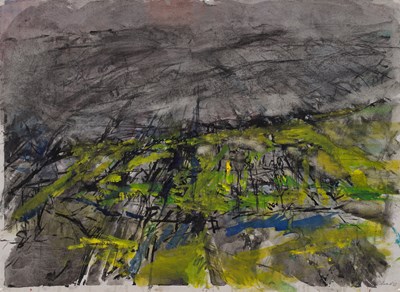 Lot 496 - Miles Richmond (1922-2008) "Osmotherly" (1982)...