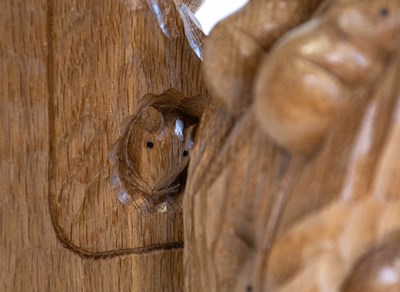 Lot 79 - Workshop of Robert Mouseman Thompson (Kilburn):...