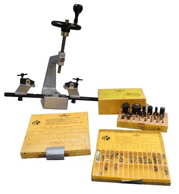 Lot 178 - A Clockmakers Bergeon Bushing Tool, with...