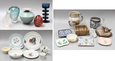 Lot 84 - 19th and 20th Century Ceramics and Glass,...
