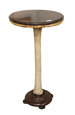 Lot 1291 - Natural History: A Giraffe Leg Bone Pedestal...