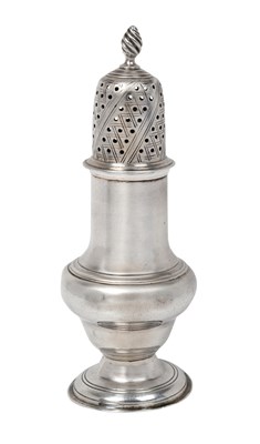 Lot 2020 - A George III Silver Caster