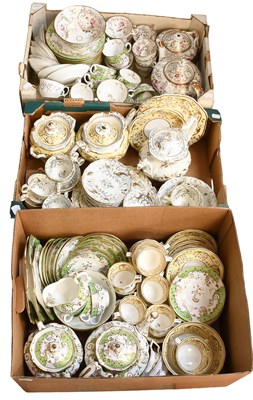 Lot 242 - A Group of Victorian Porcelain Tea Wares,...