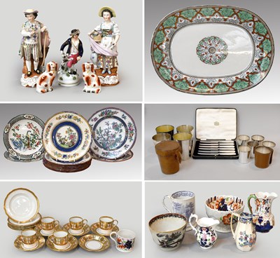 Lot 62 - 19th Century and later Ceramics, including a...