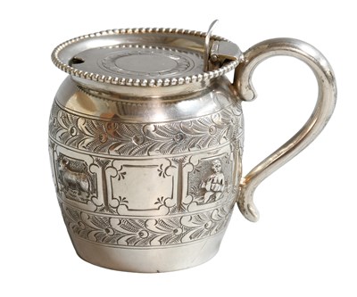 Lot 25A - A Victorian Silver Mustard-Pot, by Jehoiada...