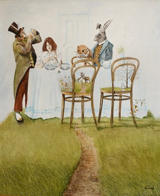 Lot 1171 - Neil Simone (b.1947) "Alice in Wonderland"...