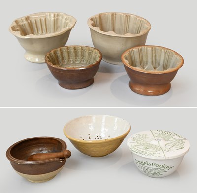 Lot 70 - 19th Century Kitchenalia, including a pottery...