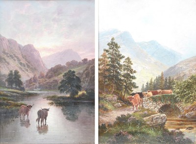 Lot 1224 - Albert Dunnington (1860-1928) "Near Callander"...
