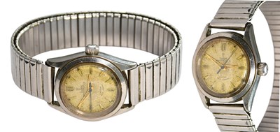 Lot 412 - A Stainless Steel Automatic Centre Seconds...