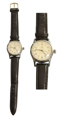 Lot 416 - A Stainless Steel Centre Seconds Wristwatch,...