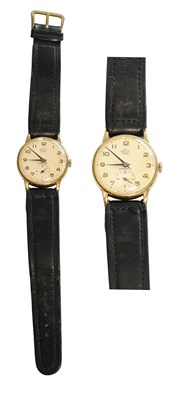 Lot 413 - A 9 Carat Gold Wristwatch, signed Smiths,...