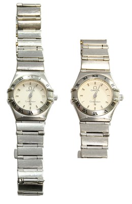 Lot 408 - A Lady's Stainless Steel Quartz Wristwatch,...