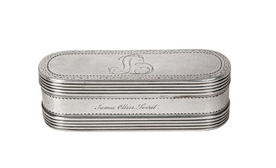 Lot 2096 - A Louis XVI Silver Snuff-Box