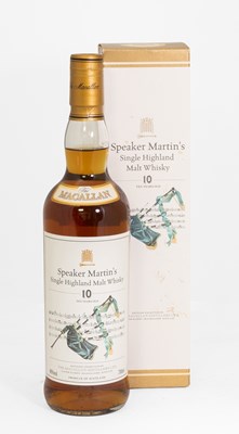 Lot 3234 - Macallan 10 Years Old Speaker Martin's Single...