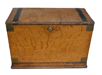 Lot 249 - An Early 20th Century Oak Desk Top...