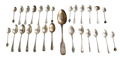 Lot 123 - A Collection of George III and Later Silver...