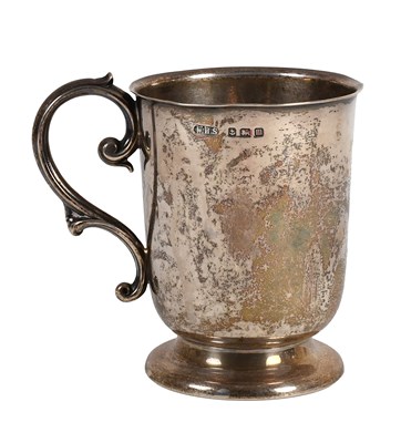 Lot 30 - A George V Silver Mug, by William Henry...