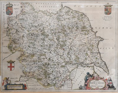 Lot 272 - [Blaeu (Johannes)], Ducatus Eboracensis...