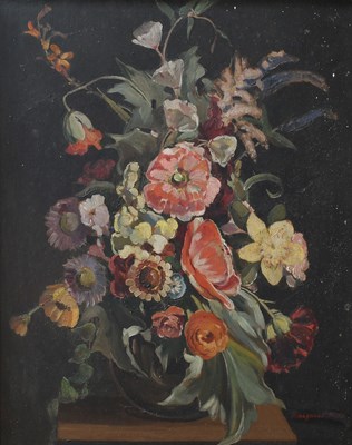 Lot 1240 - Margaret Firth (1898-1991) "July Flowers"...