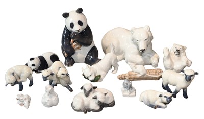 Lot 123 - Royal Copenhagen Animal Models, including...