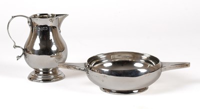 Lot 83 - A Victorian Silver Cream-Jug and Quaich, The...