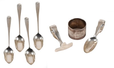 Lot 114 - A Collection of Assorted Scottish Silver,...