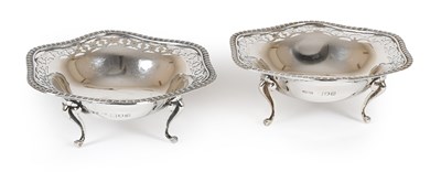 Lot 47 - A Pair of George V Silver Bowls, by Alstons...