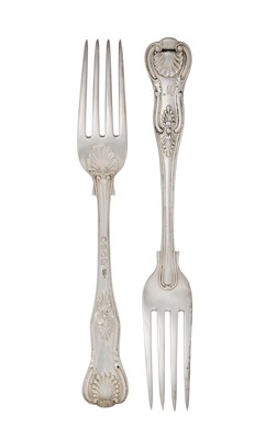 Lot 2041 - A Set of Twelve Victorian Silver Table-Forks